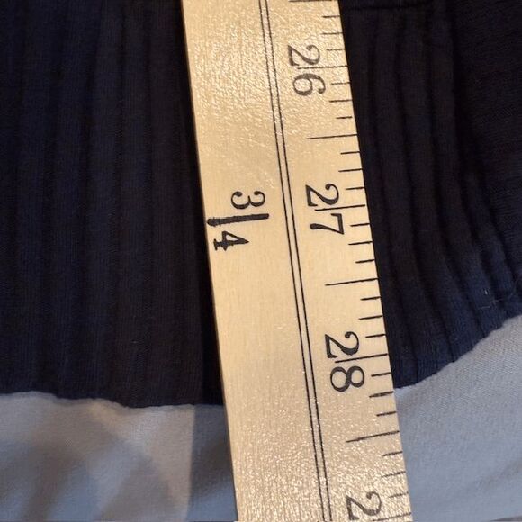 Splendid Sayer Cardigan Black Open Front Ribbed Lapel and Sleeves Size Medium - Picture 7 of 9